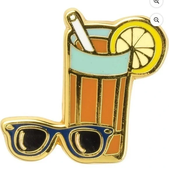 Primitives by Kathy Raised on Sweet Tea & Sunshine Enamel Pin - Picture 1 of 4